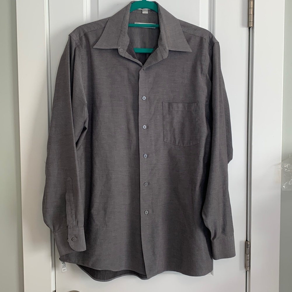 Geoffrey Beene Gray Winkle Free Button Down Shirt